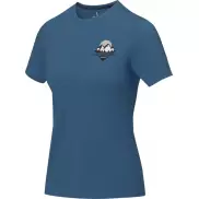 Damski t-shirt Nanaimo z krótkim rękawem, s, niebieski