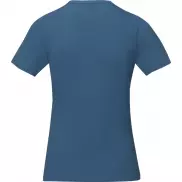 Damski t-shirt Nanaimo z krótkim rękawem, 2xl, niebieski