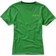 Damski t-shirt Nanaimo z krótkim rękawem, xl, zielony