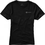 Damski t-shirt Nanaimo z krótkim rękawem, s, czarny