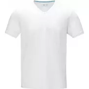 Męski T-shirt organiczny Kawartha z krótkim rękawem, xs, biały
