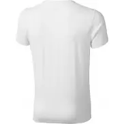 Męski T-shirt organiczny Kawartha z krótkim rękawem, xl, biały