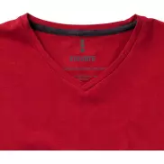 Męski T-shirt organiczny Kawartha z krótkim rękawem, m, czerwony