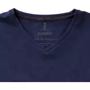 Męski T-shirt organiczny Kawartha z krótkim rękawem, m, niebieski