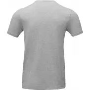 Męski T-shirt organiczny Kawartha z krótkim rękawem, xl, szary