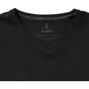 Damski T-shirt organiczny Kawartha z krótkim rękawem, xl, czarny