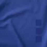Męski T-shirt organiczny Ponoka z długim rękawem, l, niebieski
