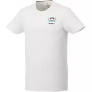 Męski organiczny t-shirt Balfour, 2xl, biały