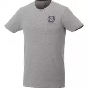 Męski organiczny t-shirt Balfour, m, szary