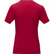 Damski organiczny t-shirt Balfour, l, czerwony