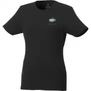 Damski organiczny t-shirt Balfour, 2xl, czarny