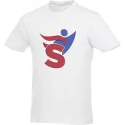 Męski T-shirt z krótkim rękawem Heros, xl, biały