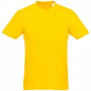 Męski T-shirt z krótkim rękawem Heros, s, żółty