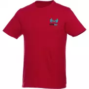 Męski T-shirt z krótkim rękawem Heros, l, czerwony