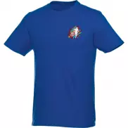 Męski T-shirt z krótkim rękawem Heros, l, niebieski