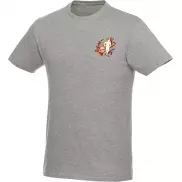 Męski T-shirt z krótkim rękawem Heros, 2xl, szary