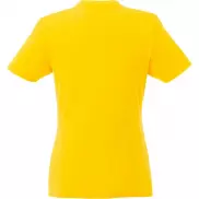 T-shirt damski z krótkim rękawem Heros, xs, żółty