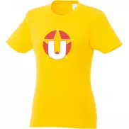 T-shirt damski z krótkim rękawem Heros, s, żółty