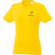 T-shirt damski z krótkim rękawem Heros, m, żółty