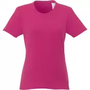 T-shirt damski z krótkim rękawem Heros, 2xl, różowy