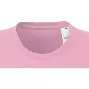 T-shirt damski z krótkim rękawem Heros, xl, różowy