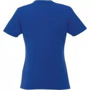 T-shirt damski z krótkim rękawem Heros, 2xl, niebieski