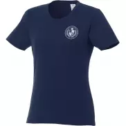 T-shirt damski z krótkim rękawem Heros, 3xl, niebieski