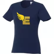 T-shirt damski z krótkim rękawem Heros, 4xl, niebieski