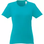 T-shirt damski z krótkim rękawem Heros, xl, niebieski