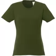 T-shirt damski z krótkim rękawem Heros, 2xl, zielony