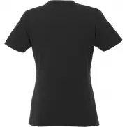 T-shirt damski z krótkim rękawem Heros, 2xl, czarny