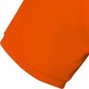 Męskie polo Calgary z krótkim rękawem, 2xl, pomarańczowy