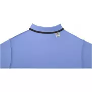 Helios - koszulka męska polo z krótkim rękawem, l, niebieski
