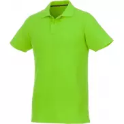 Helios - koszulka męska polo z krótkim rękawem, 2xl, zielony