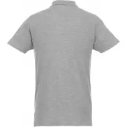Helios - koszulka męska polo z krótkim rękawem, 2xl, szary