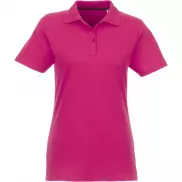 Helios - koszulka damska polo z krótkim rękawem, 2xl, różowy