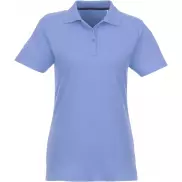 Helios - koszulka damska polo z krótkim rękawem, 2xl, niebieski