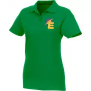 Helios - koszulka damska polo z krótkim rękawem, 2xl, zielony