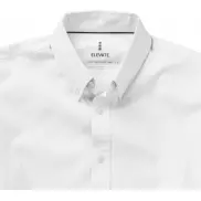 Męska koszula Vaillant z tkaniny Oxford z długim rękawem, s, biały