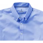 Męska koszula Vaillant z tkaniny Oxford z długim rękawem, xl, niebieski