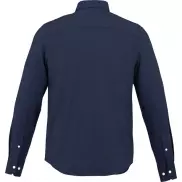 Męska koszula Vaillant z tkaniny Oxford z długim rękawem, xl, niebieski