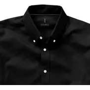 Męska koszula Vaillant z tkaniny Oxford z długim rękawem, xs, czarny