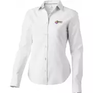 Damska koszula Vaillant z tkaniny Oxford z długim rękawem, l, biały