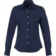 Damska koszula Vaillant z tkaniny Oxford z długim rękawem, xs, niebieski