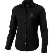 Damska koszula Vaillant z tkaniny Oxford z długim rękawem, xs, czarny
