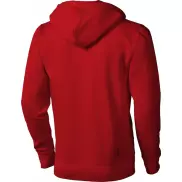 Męska rozpinana bluza z kapturem Arora, 2xl, czerwony