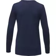 Damski sweter w serek Stanton, 2xl, niebieski