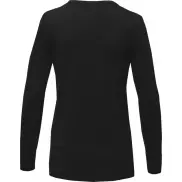 Damski sweter w serek Stanton, xs, czarny
