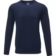 Merrit - męski sweter z okrągłym dekoltem, xs, niebieski