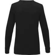 Damski sweter z okrągłym dekoltem Merrit, 2xl, czarny